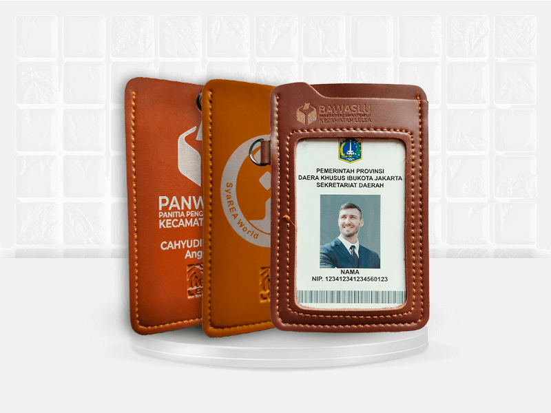 cetak UV print & UV marking cardholder kualitas terbaik - shermic UV print