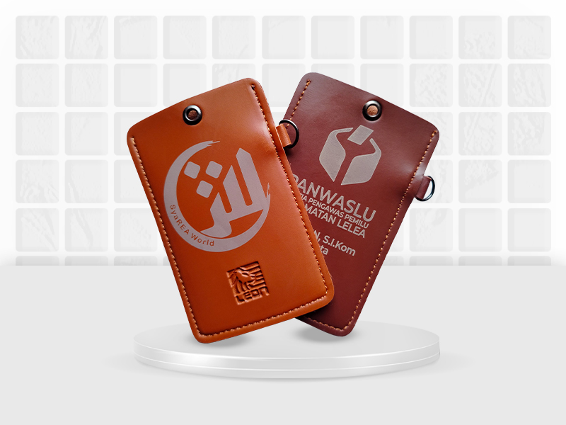 cetak UV print & UV marking cardholder kualitas terbaik - shermic UV print